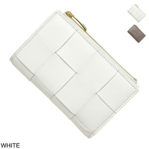Bottega Veneta Cassette Bi Fold Zip Wallet Coin Purse